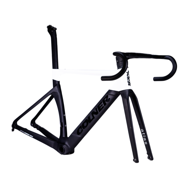 Cuadro de ruta Colner Atlas de carbono p/ freno a disco – Miconi